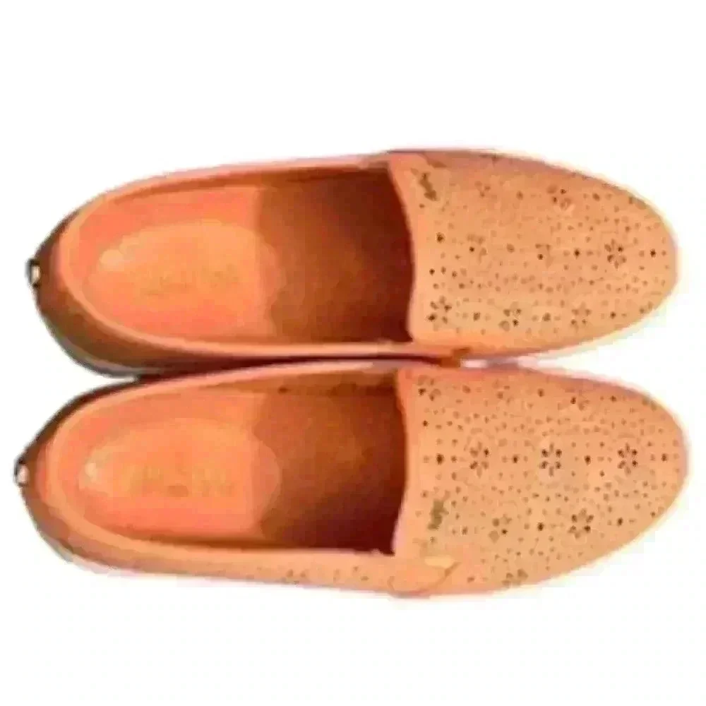 Michael Kors Kane leather perforated sneakers